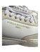 Stella McCartney Shoe Size 37 White Leather Suede Gold detail Low Top Sneakers White / 37