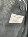 Brunello Cucinelli Gray & Multi-Color Linen Blend Plaid 3 button Men's Blazer Gray & Multi-Color / 56