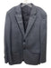 Armani Collezioni Blue & Multi Viscose All Over Print 2 Button Men's Blazer Blue & Multi / 42S