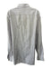 Isaia Size 17 White & Purple Cotton Plaid Button Down Men's Long Sleeve Shirt White & Purple / 17