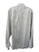 Kent and Curwen Size XL White & Blue Cotton Striped Men's Long Sleeve Shirt White & Blue / XL