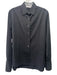 Robert Graham Size L Black Cotton Solid Button Down Men's Long Sleeve Shirt Black / L