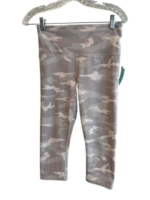 Athleta Size Small Tan Polyester Camo Capri High Waist Leggings Tan / Small
