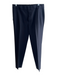 Vince Size 8 Black Wool Blend Zip Fly Front Crease Straight Leg Pants Black / 8
