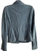Set Urban Deluxe Size 4 Blue Gray Leather Double Zip Motorcycle Jacket Jacket Blue Gray / 4