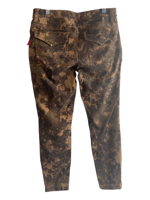 Joie Size 30 Brown & Gray Cotton Blend Mid Rise 4 Pocket Skinny Camo Jeans Brown & Gray / 30