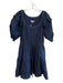 Maeve Size 8 White Cotton Round Neck Sleeveless Back Zip Eyelet Lace Dress White / 8