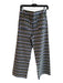 Maeve Size 29 Blue Green & White Viscose & Cotton High Rise Plane Print Pants Blue Green & White / 29