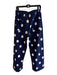 Maeve Size 29 Navy & Cream Viscose & Linen High Rise Polka Dot 4 Pocket Pants Navy & Cream / 29