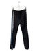 Veronica Beard Size 6 Black, Blue & White Polyester Blend High Waist Flare Pants Black, Blue & White / 6