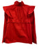 Tuckernuck Size S Red Cotton Long Sleeve Ruffle Detail Snap Button Top Red / S