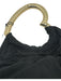 Loeffler Randall Black & Gold Gold hardware Heart Handle Handbag Ruffle Bag Black & Gold / S