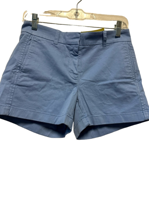 J. Crew Size 0 Cornflower Blue Cotton Shorts Cornflower Blue / 0