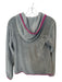 Patagonia Size M Gray & Purple Polyester Hood Snap buttons Athletic Jacket Gray & Purple / M
