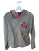 Patagonia Size M Gray & Purple Polyester Hood Snap buttons Athletic Jacket Gray & Purple / M