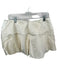 Mare Mare Size M Ivory Polyester Zip Close Shine foldover waist Skirt Ivory / M