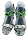 Prada Shoe Size 39 silver, black, green Patent Leather Bungee Laces Sandals silver, black, green / 39