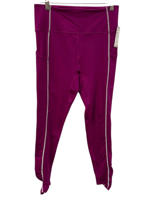 FP Movement Size M Pink Polyester & Elastane Back Zip Pocket Side Pocket Pants Pink / M