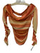 Significant Other Size 4 Orange & Yellow Polyester & Elastane Off Shoulder Top Orange & Yellow / 4
