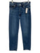 Rag & Bone Size 27 Blue cotton & elastane Mid rise Straight Leg Jeans Blue / 27