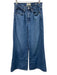 Frame Size 25 Blue Cotton Wide Flare Bottom High Rise Jeans Blue / 25