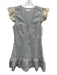 Loveshackfancy Size 4 Blue, Green, Yellow Cotton Flutter Cap sleeve Floral Dress Blue, Green, Yellow / 4