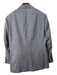 Corneliani Grey Virgin Wool Striped 2 Button Men's Suit 50R
