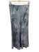 Rails Size S Blue & Purple Rayon & Viscose Elastic Waist Tie Dye Satin Skirt Blue & Purple / S