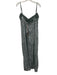House of CB Size L Silver & Gray Lace Floral corset Maxi Dress Silver & Gray / L