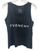 Givenchy Size M Black & White Cotton Blend Logo Racerback Tank Top Black & White / M