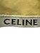 Celine Size S Yellow, White, Black Cotton Blend Ribbed Logo Band Crop sports bra Yellow, White, Black / S