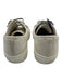 Christian Dior Shoe Size 40 Cream White Canvas Rubber Sole logo laces Sneakers Cream White / 40