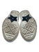 Christian Dior Shoe Size 40 Cream White Canvas Rubber Sole logo laces Sneakers Cream White / 40