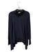 Planet by Lauren G Size Est L Navy & Black Micro Blend Dolman Sleeve Top Navy & Black / Est L