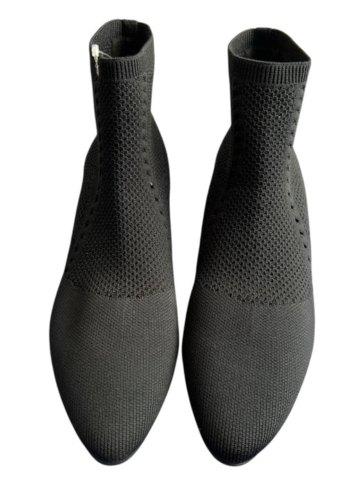 Eileen Fisher Shoe Size 9.5 Black Elastic Technical Fabric Ankle Booties Black / 9.5