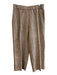 Eileen Fisher Size S Beige Organic Linen Elastic Waist solid color Pants Beige / S