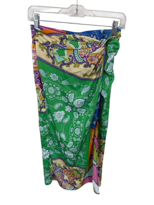 Bailey 44 Size S Multi Polyester Blend Side Slit Mosaic Maxi Skirt Multi / S