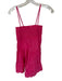 BB Dakota Size XS Hot pink Cotton Smocked Spaghetti Strap Tiered Mini Dress Hot pink / XS