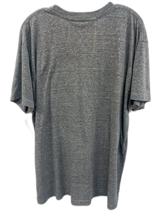 Aviator Nation Size XXL Gray & multi Cotton Blend Heathered Graphic Logo Top Gray & multi / XXL