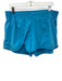 Lululemon Size 14 Blue Polyester Blend Elastic Waistband Mesh Detail Shorts Blue / 14