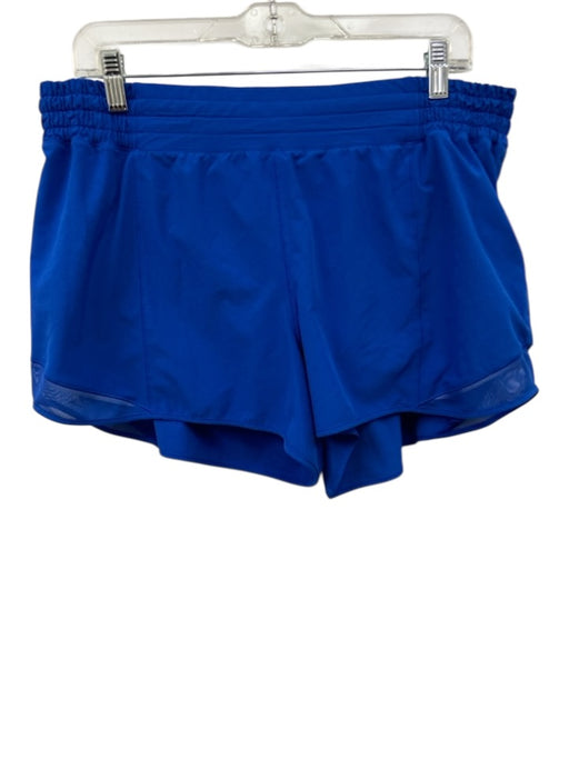 Lululemon Size 14 Royal Blue Polyester Blend Elastic Waistband Athletic Shorts Royal Blue / 14