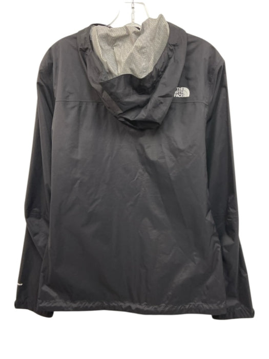 The North Face Size S Black Synthetic Solid Windbreaker Zip Up Men's Jacket Black / S