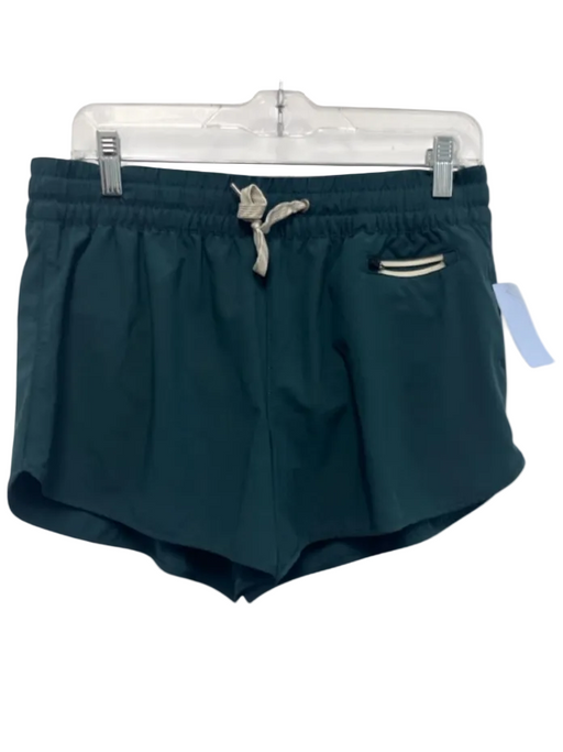 Vuori Size L Hunter Green No Fabric Tag Elastic Waist Drawstring Running Shorts Hunter Green / L
