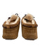Ugg Shoe Size 10 Brown Sherpa Moccasin Leather Bow Suede Shoes Brown / 10