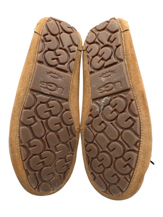Ugg Shoe Size 10 Brown Sherpa Moccasin Leather Bow Suede Shoes Brown / 10