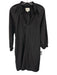 Brochu Walker Size M Black Polyester & Cotton Mini Puff 1/2 Sleeve V Neck Jeans Black / M