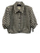 L'agence Size 12 Black & White Polyester Tweed Abstract Pattern Button Up Jacket Black & White / 12