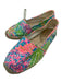 Lilly Pulitzer Shoe Size 8 Blue Pink Green Canvas round toe Slip On Espadrille Blue Pink Green / 8