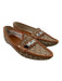 Christian Dior Shoe Size 36.5 Tan, Beige, Brown Leather & Textile Loafers Tan, Beige, Brown / 36.5