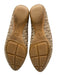 Christian Dior Shoe Size 36.5 Tan, Beige, Brown Leather & Textile Loafers Tan, Beige, Brown / 36.5
